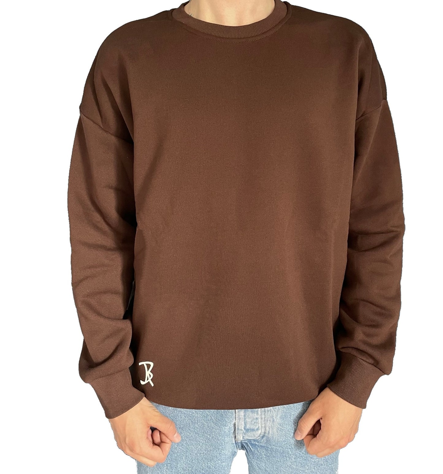 brown sweater